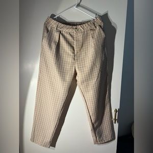 Shein Plaid Pants